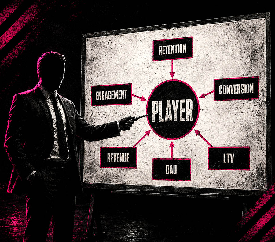 Corporate metrics pointing toward the player