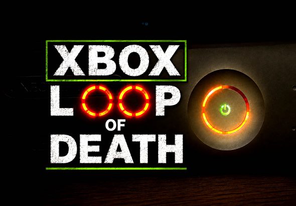 A article thumbnail showing the Red Ring of Death alongside the headline text 'XBOX Loop of Death'.