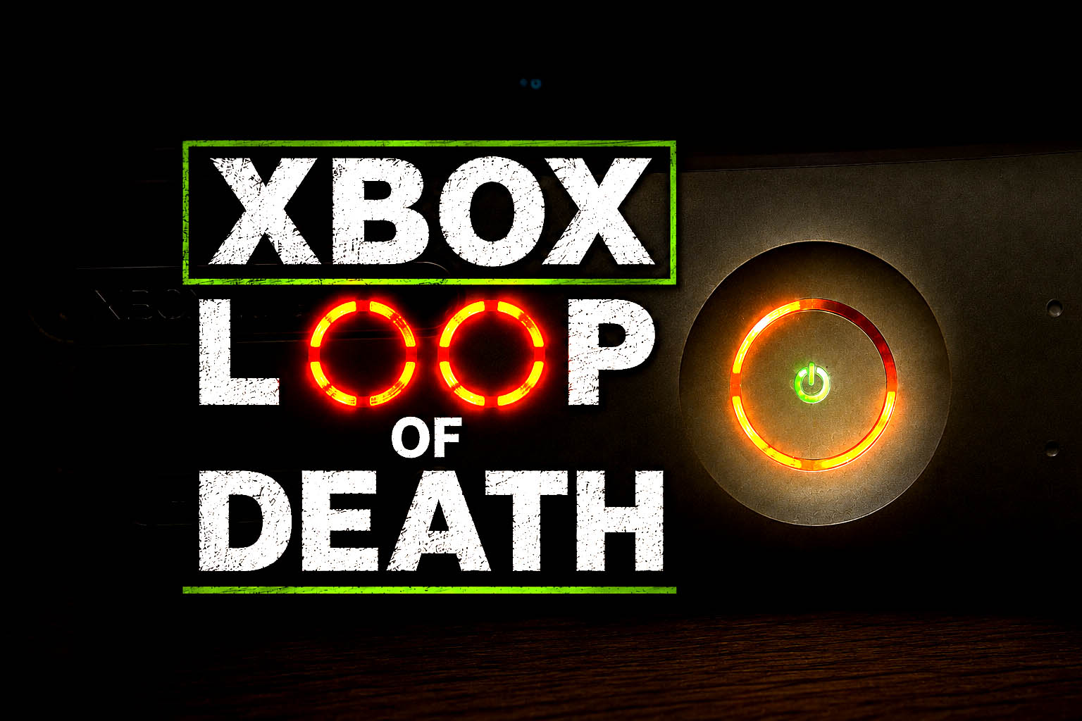 A article thumbnail showing the Red Ring of Death alongside the headline text 'XBOX Loop of Death'.